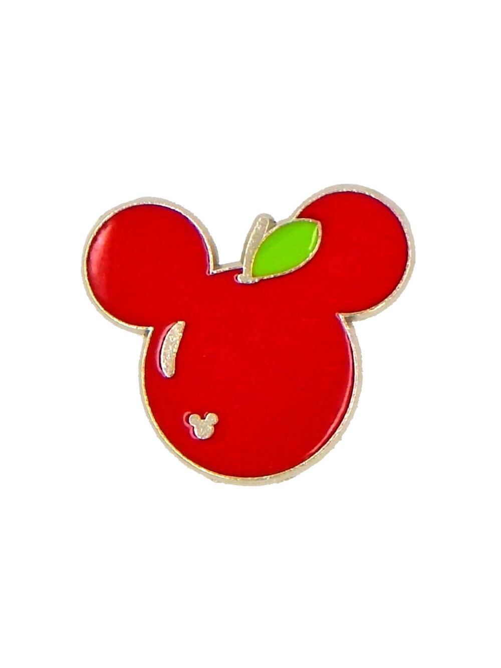 2017 Hidden Mickey Fruit Icons Apple Disney Trading Pin